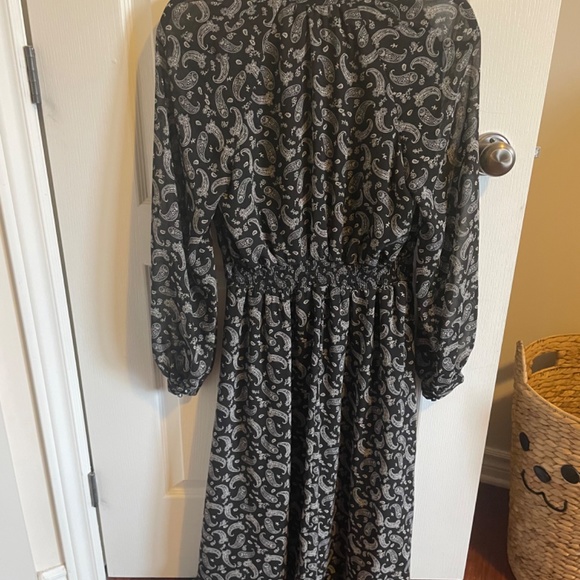 Dynamite Paisley Western Maxi Dress Size Small - Picture 4 of 6